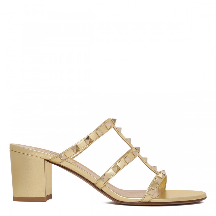 Rockstud slide sandals