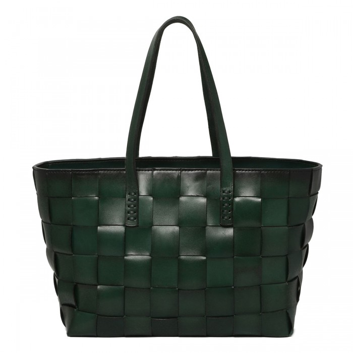 Box Weave basket tote bag