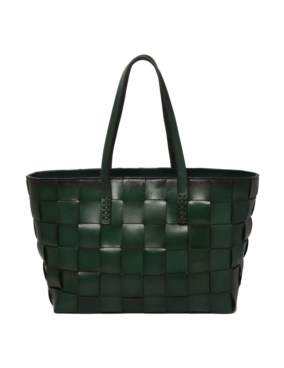 Box Weave basket tote bag