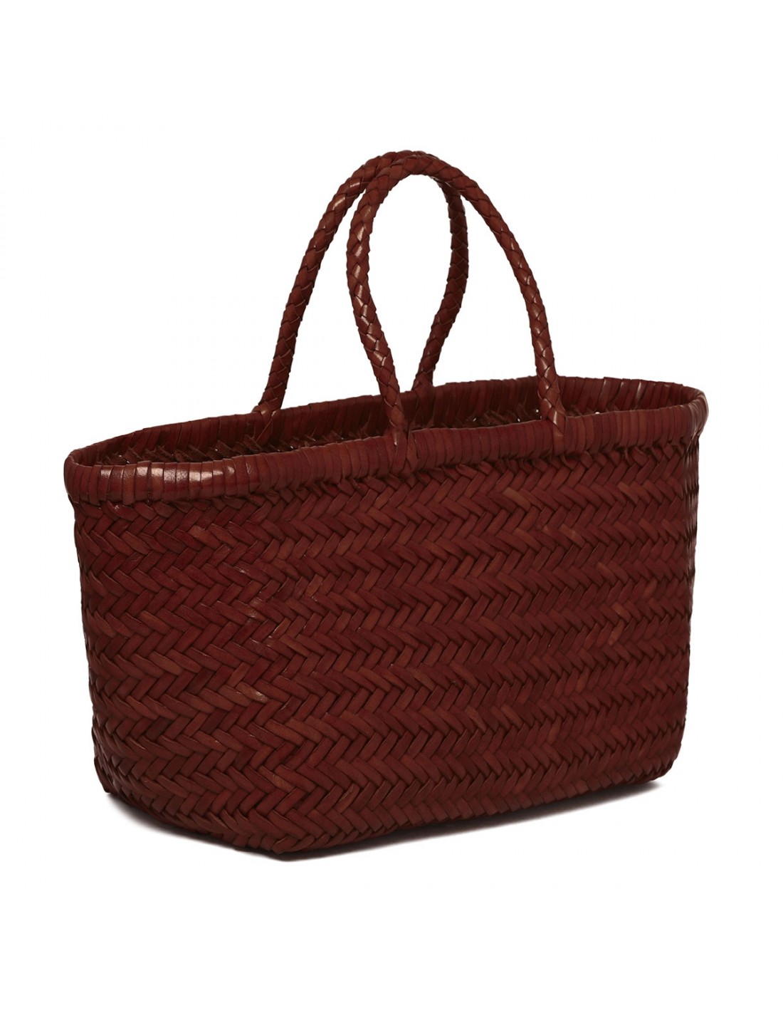 Bamboo Triple Jump burnt brown tote