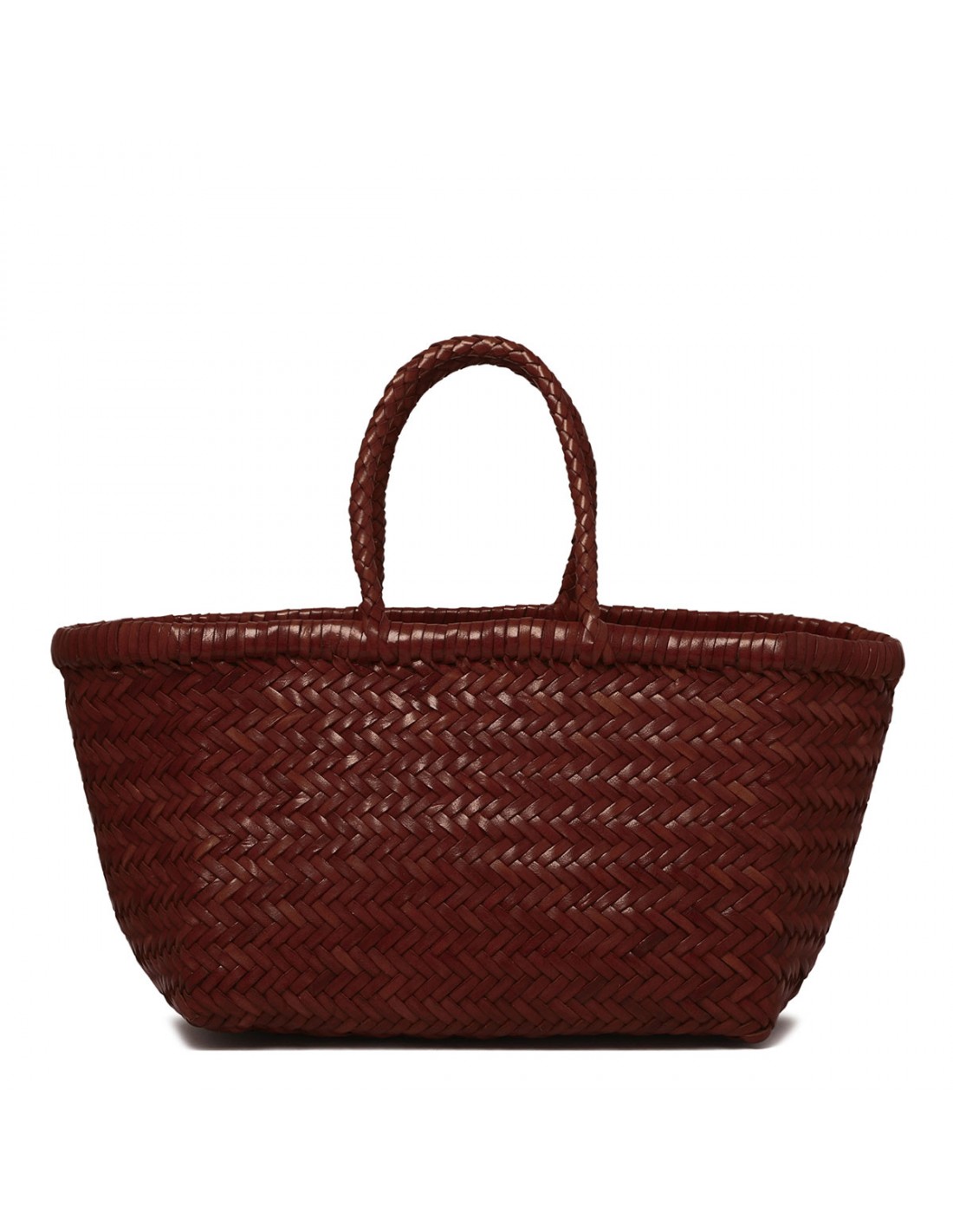 Bamboo Triple Jump burnt brown tote