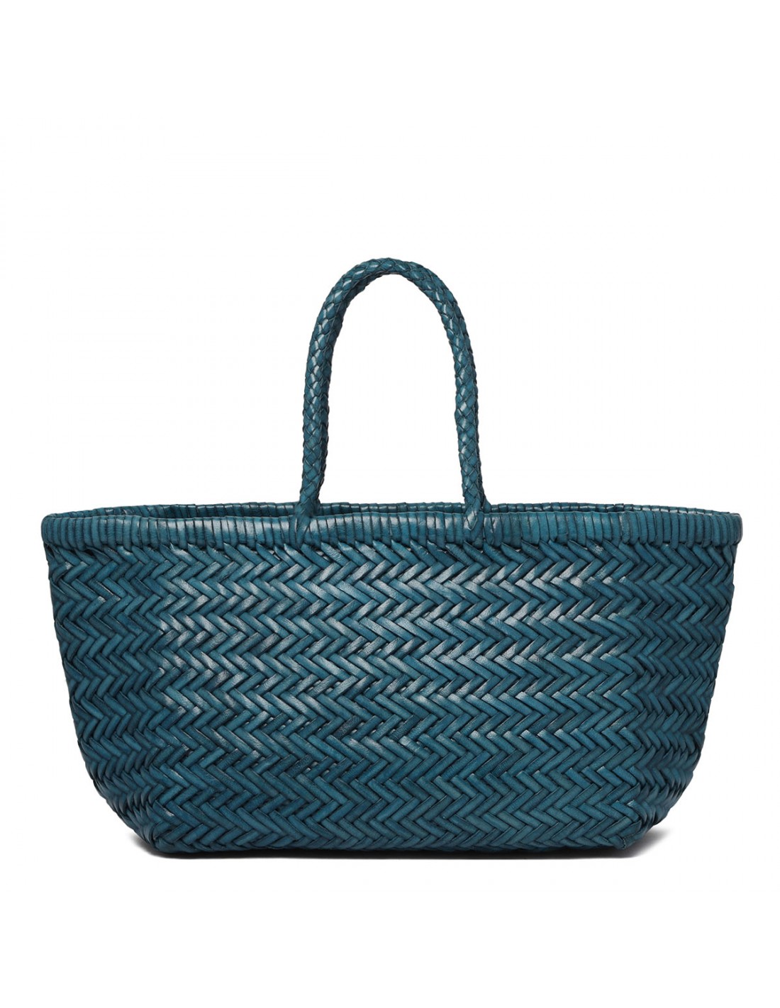 Bamboo Triple Jump ocean blue tote