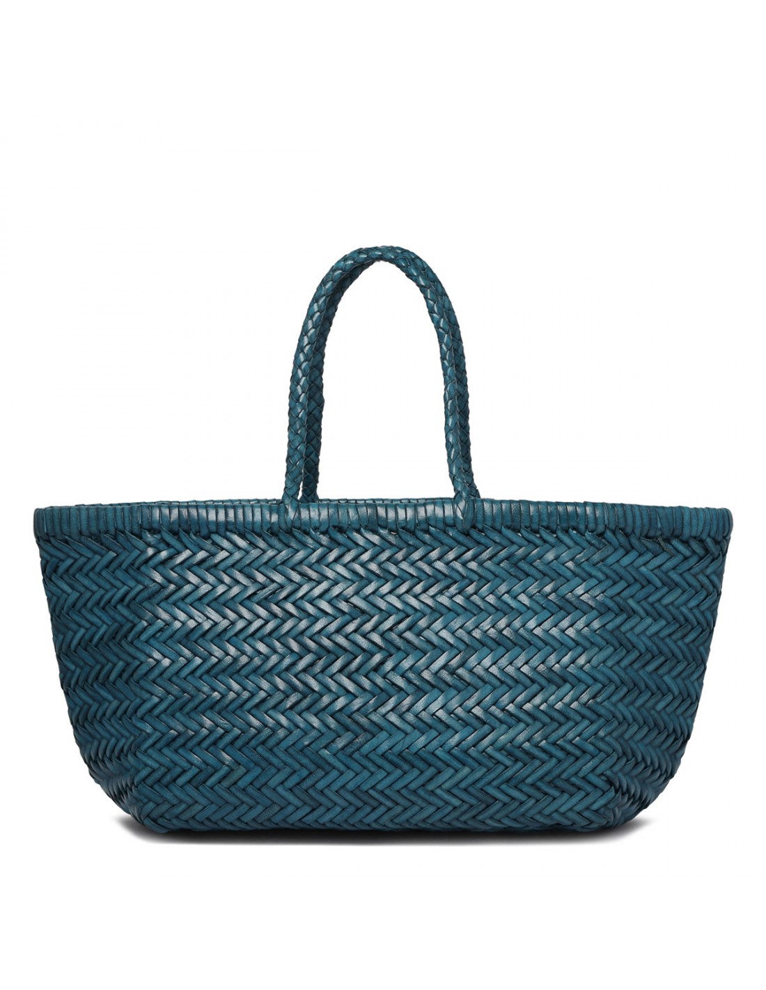 Bamboo Triple Jump ocean blue tote