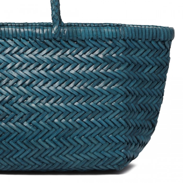 Bamboo Triple Jump ocean blue tote