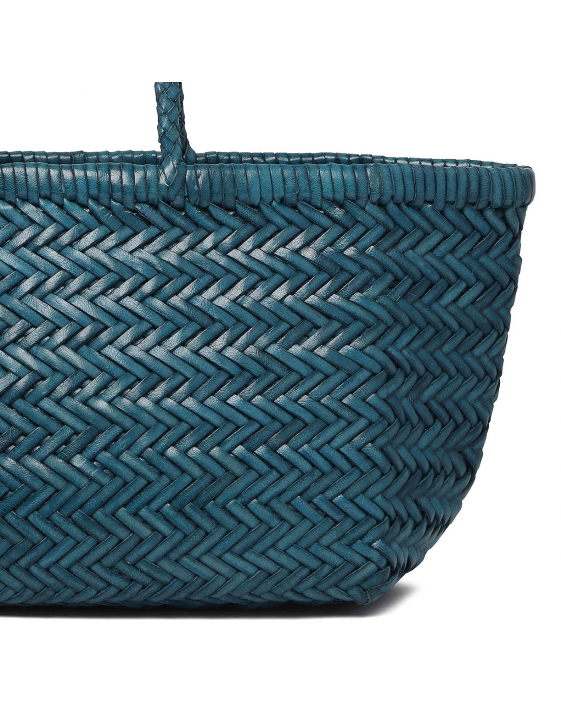 Bamboo Triple Jump ocean blue tote