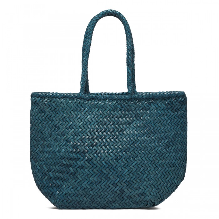 Grace Basket small ocean blue tote