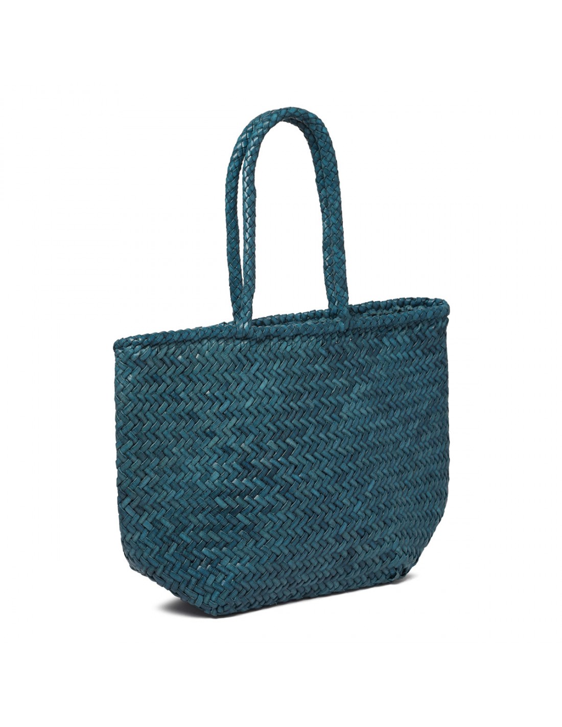 Grace Basket small ocean blue tote