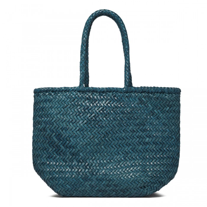 Grace Basket small ocean blue tote