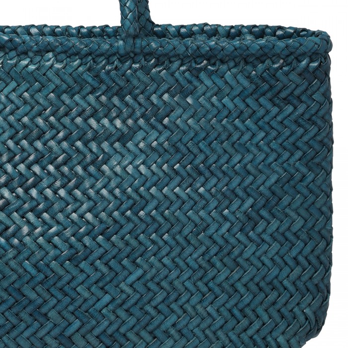 Grace Basket small ocean blue tote