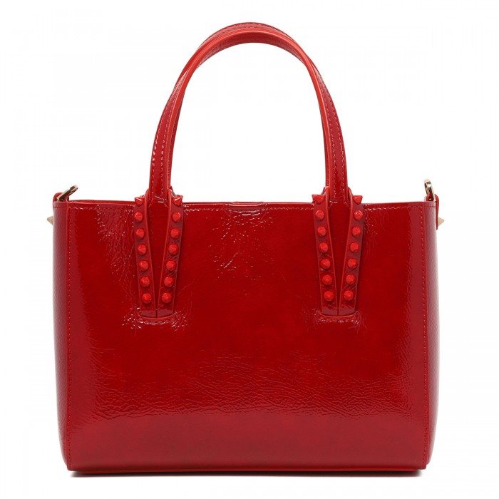 Cabata mini patent tote bag