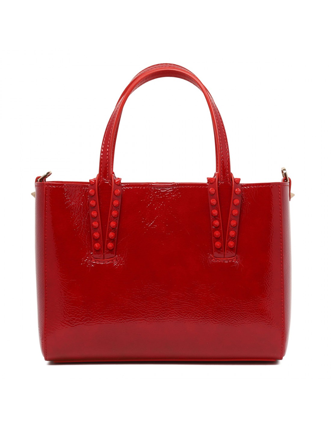 Cabata mini patent tote bag