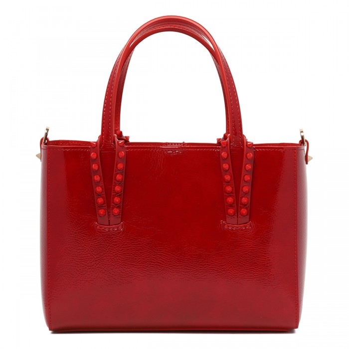 Cabata mini patent tote bag