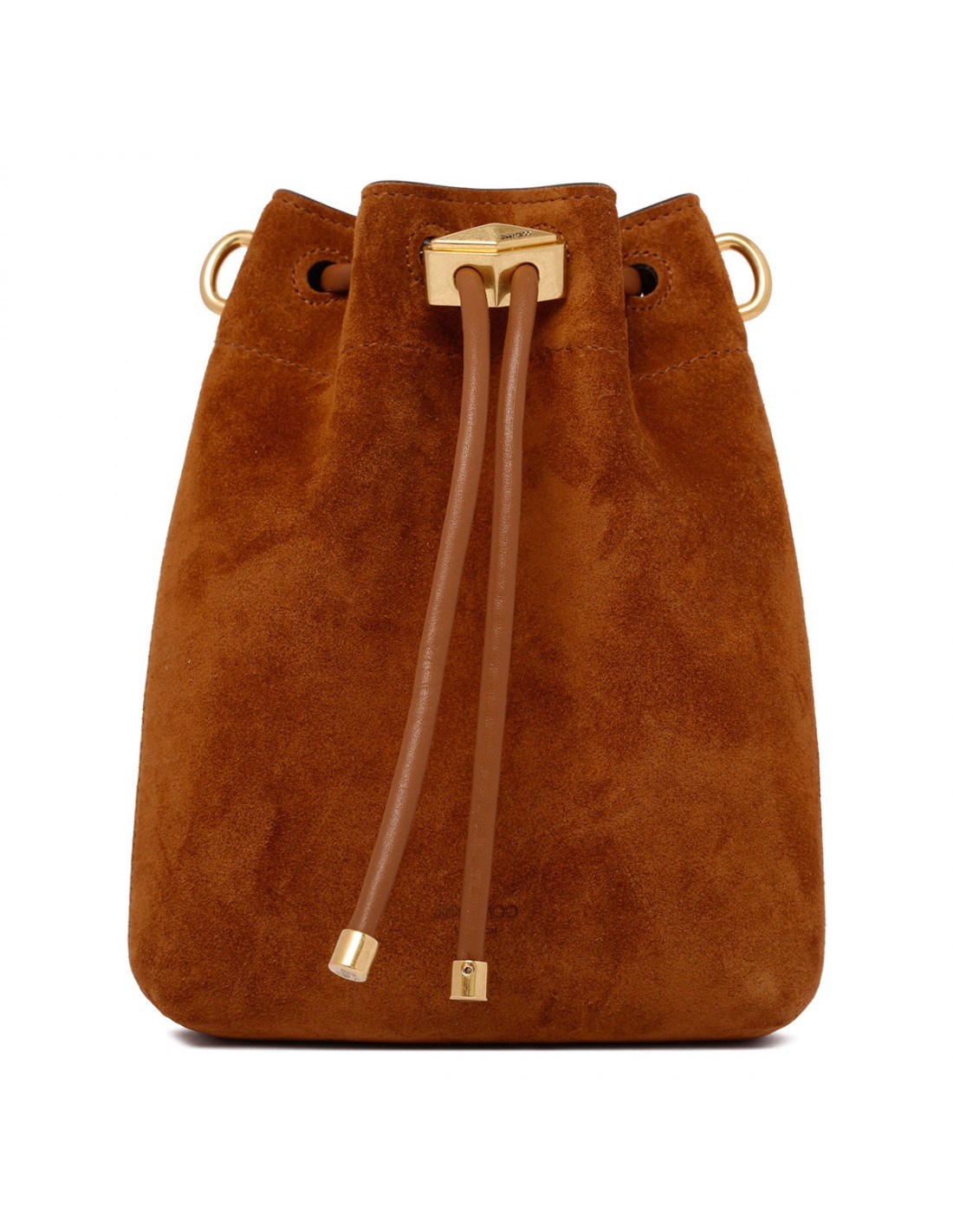 Chinch suede mini bucket bag