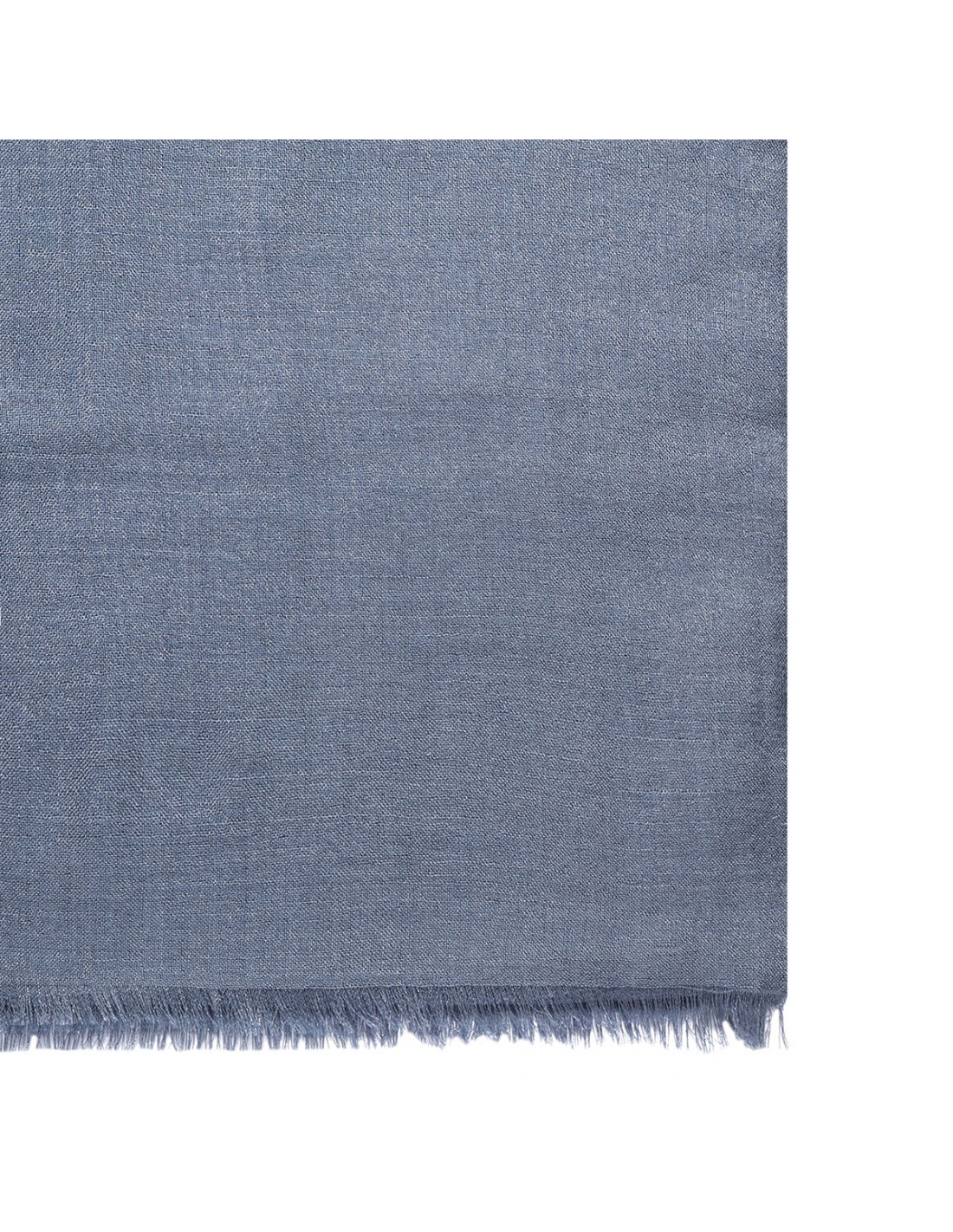 Avio blue cashmere blend scarf