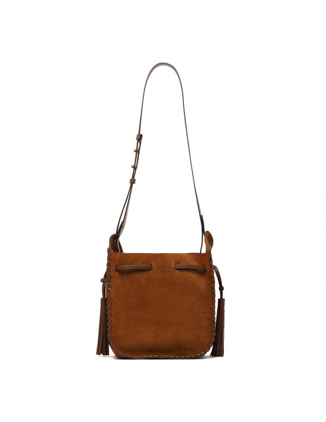 Silao suede bucket bag