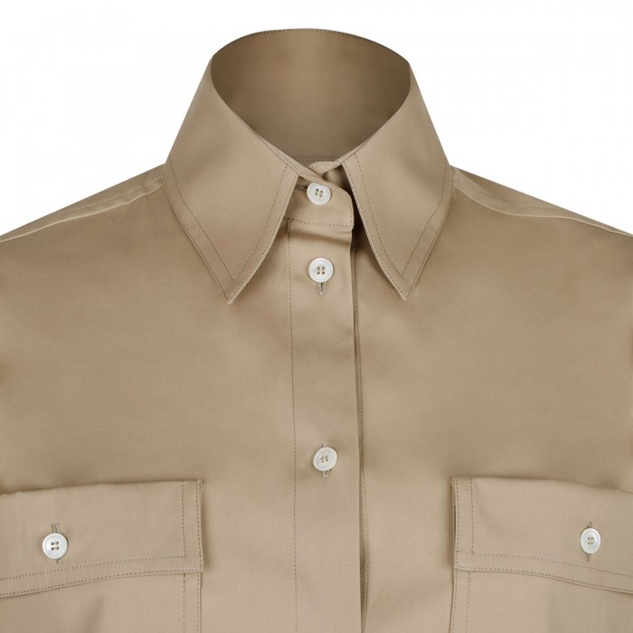 Stone hue Safari shirt