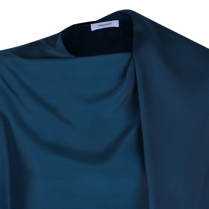 Viscose top with cape detail