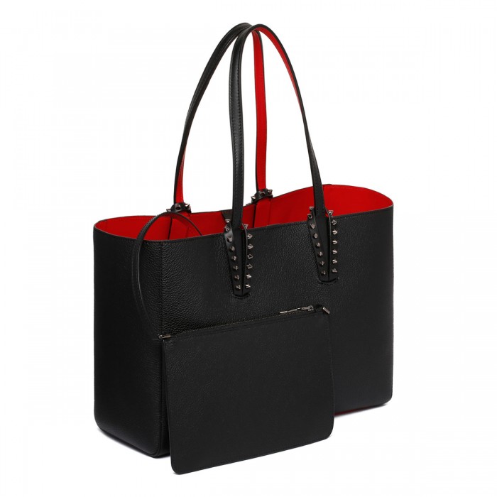 Cabata small leather tote bag