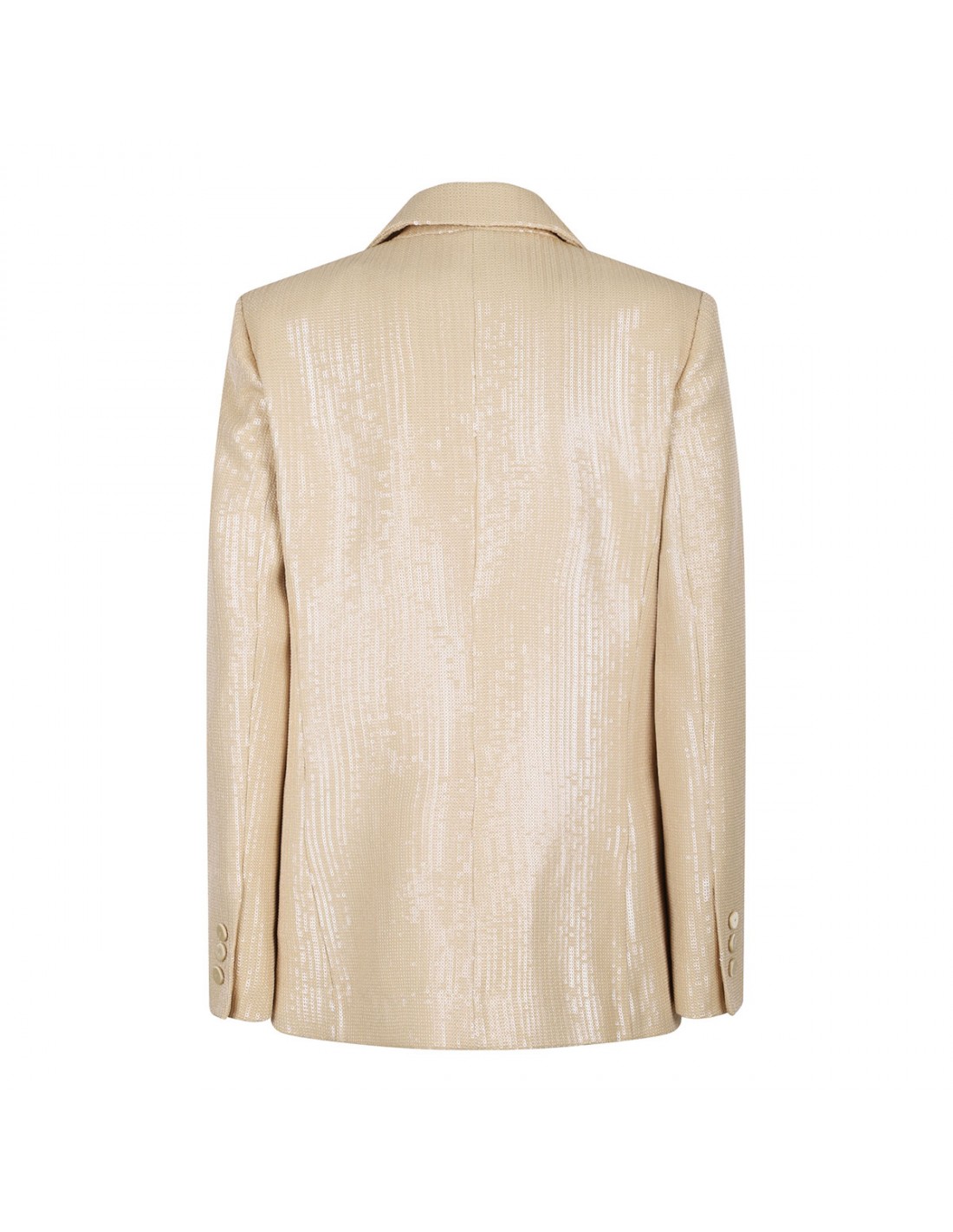 Sequined rafia-hue blazer