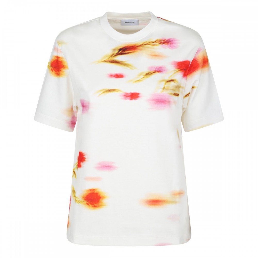 Blossom print T-shirt