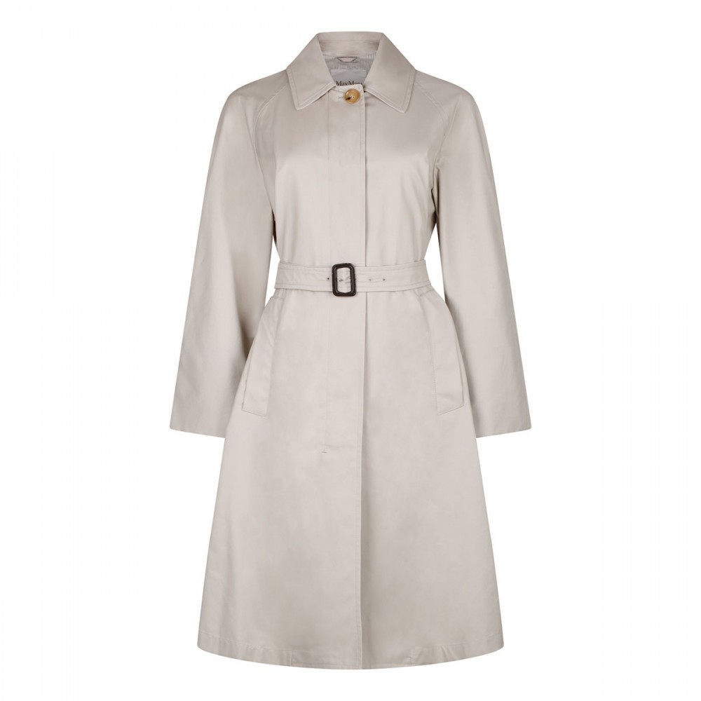 Orleans water-repellent twill trench coat