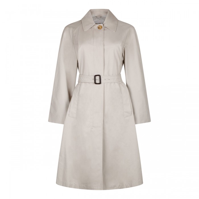 Orleans water-repellent twill trench coat