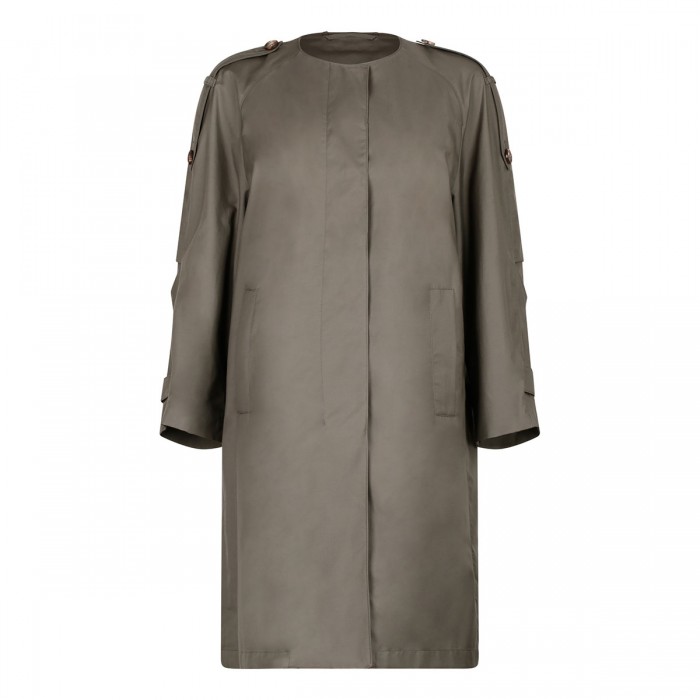 Jasmine water-repellent trench coat