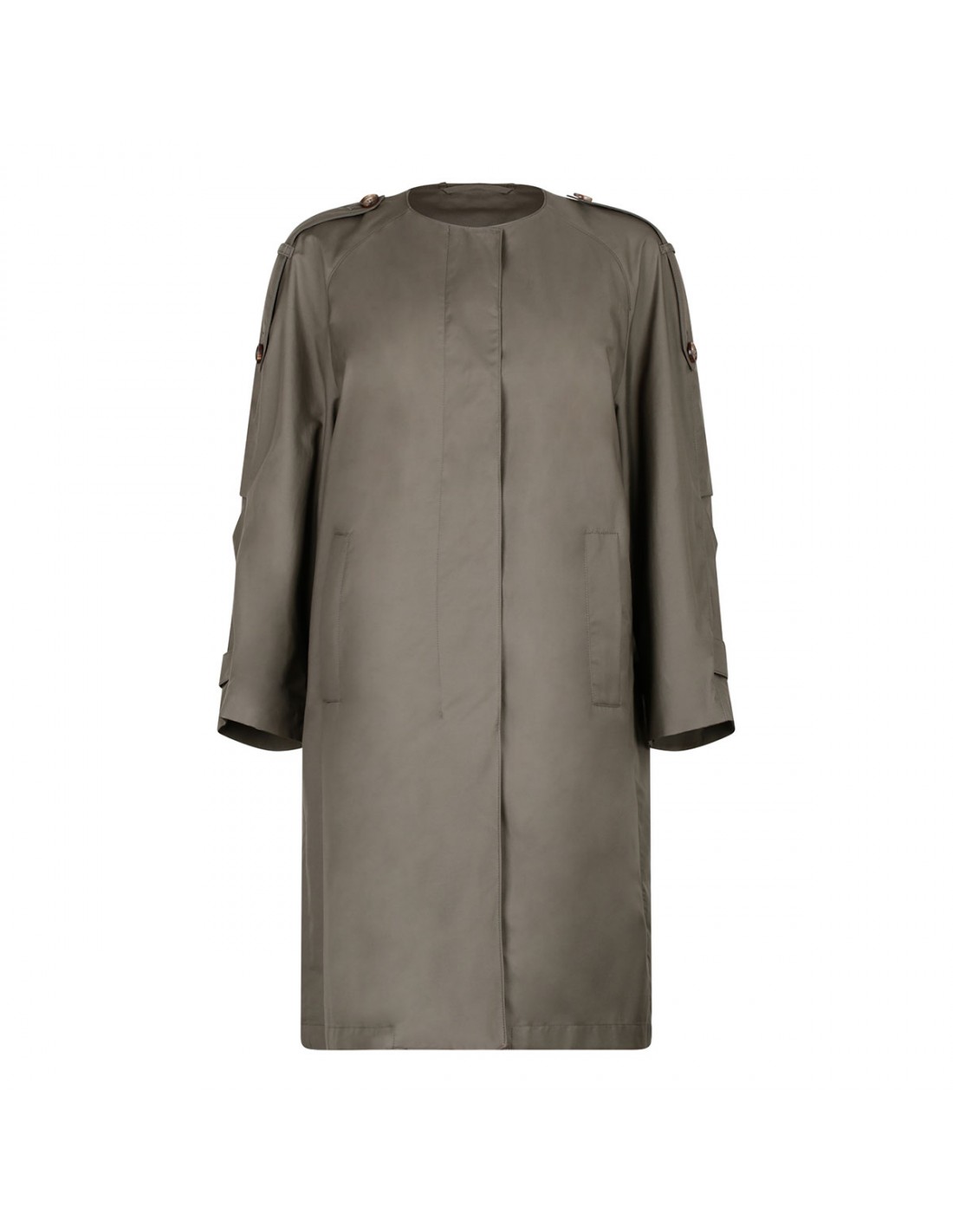 Jasmine water-repellent trench coat