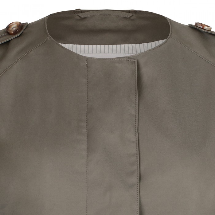 Jasmine water-repellent trench coat