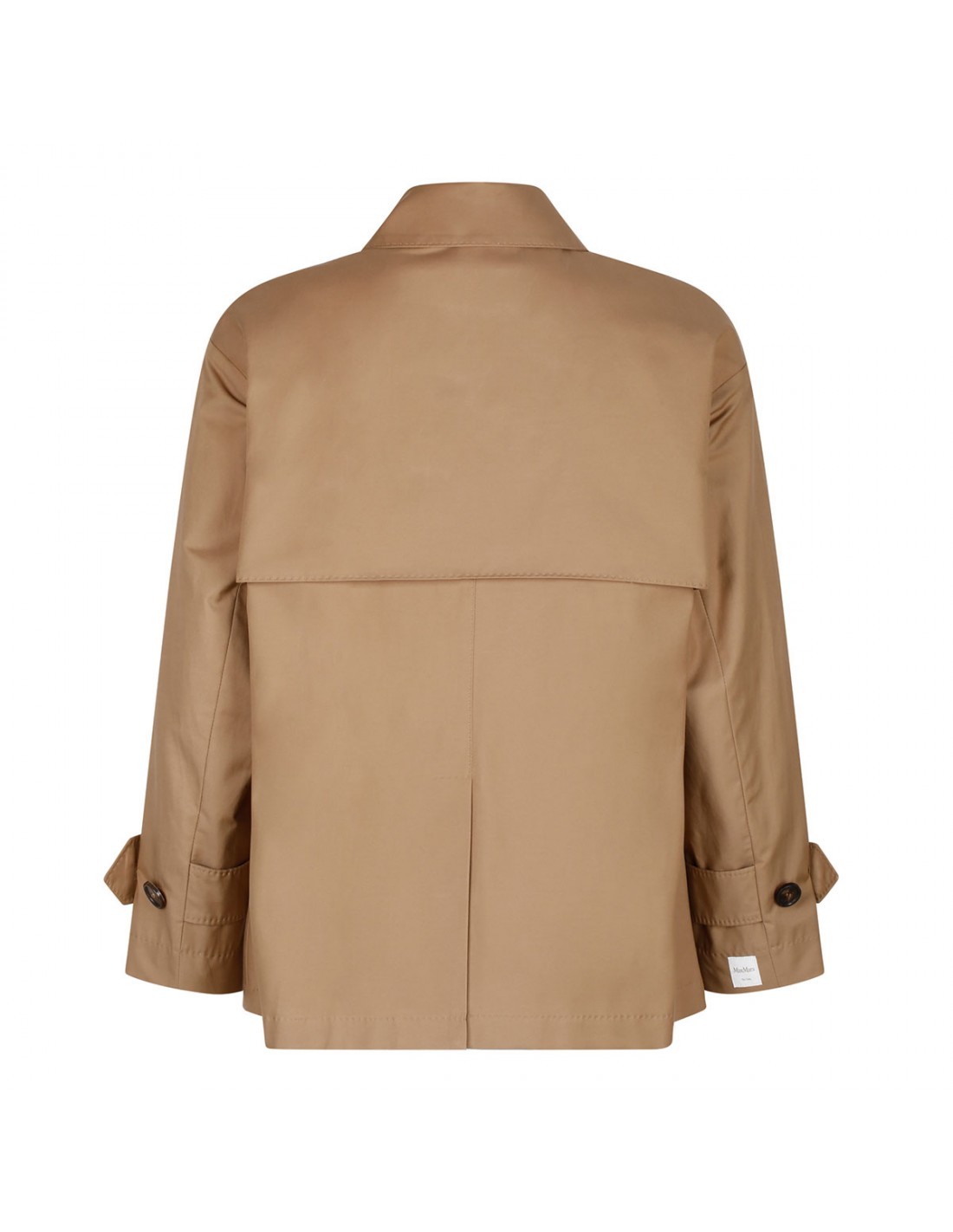 Zeno water-repellent short trench coat