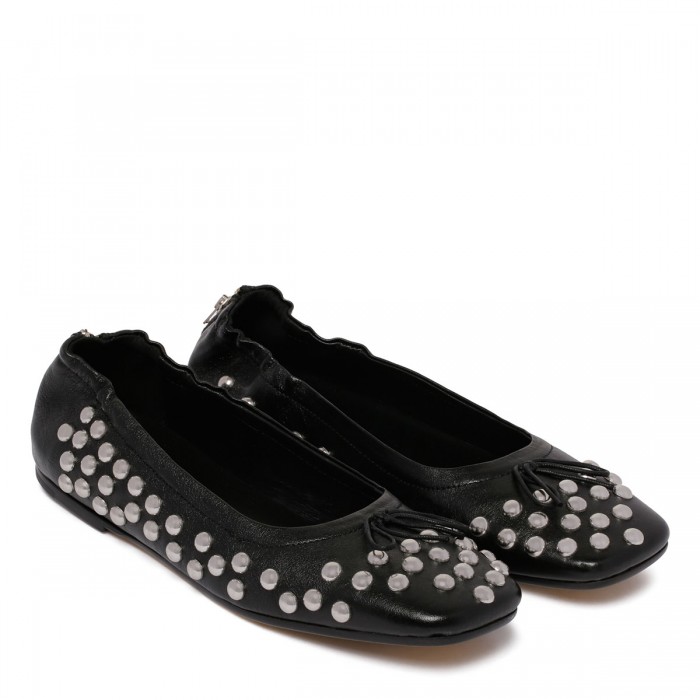 Amy black ballerinas