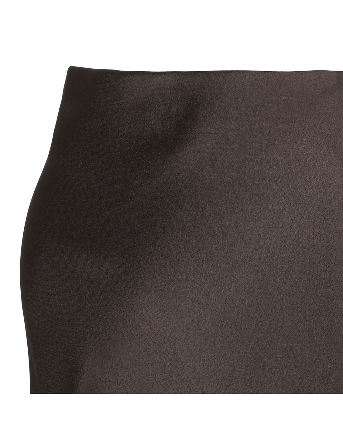 Satin cady skirt