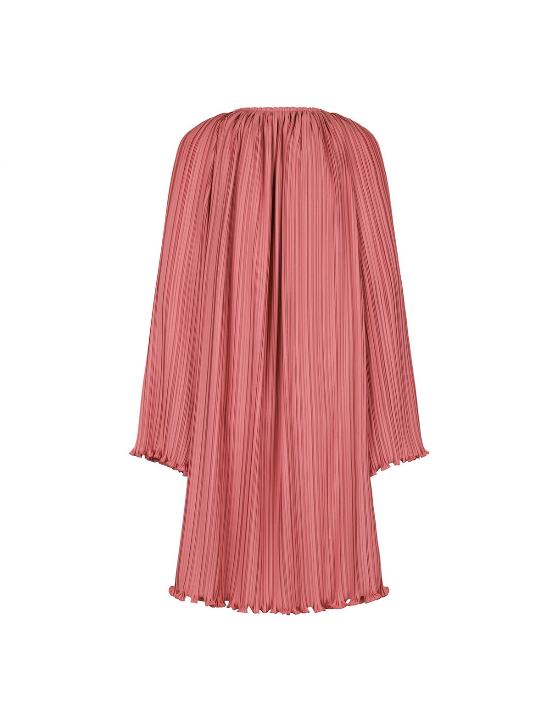 Pleated knee length dress