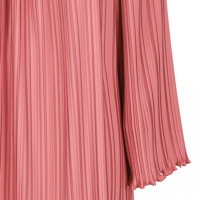 Pleated knee length dress