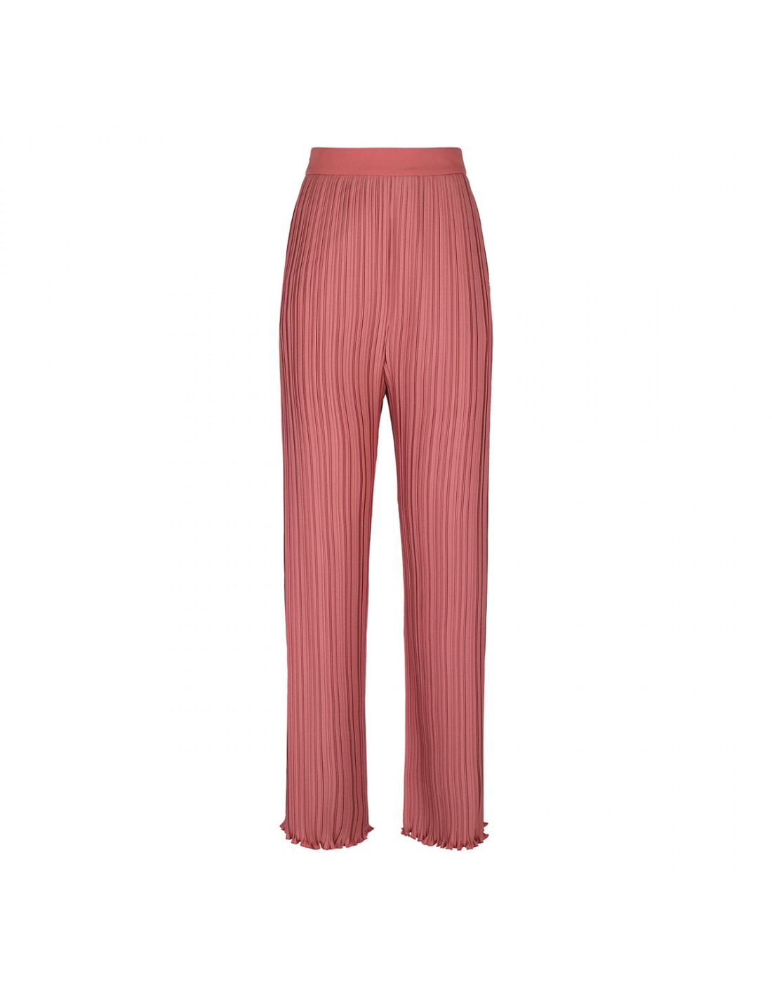 Peach pink pleated pants