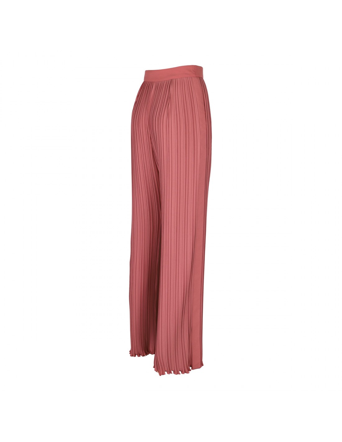 Peach pink pleated pants