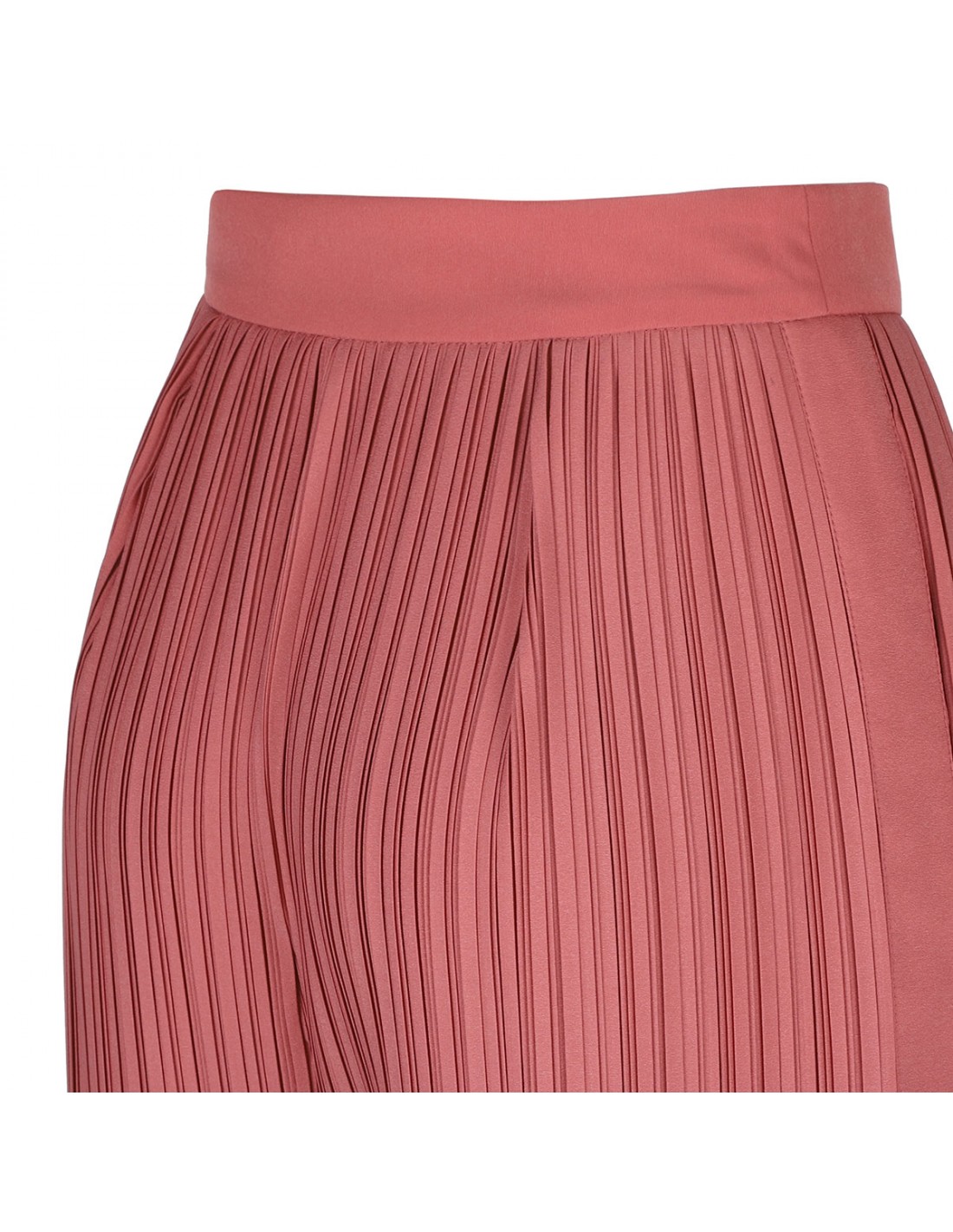 Peach pink pleated pants