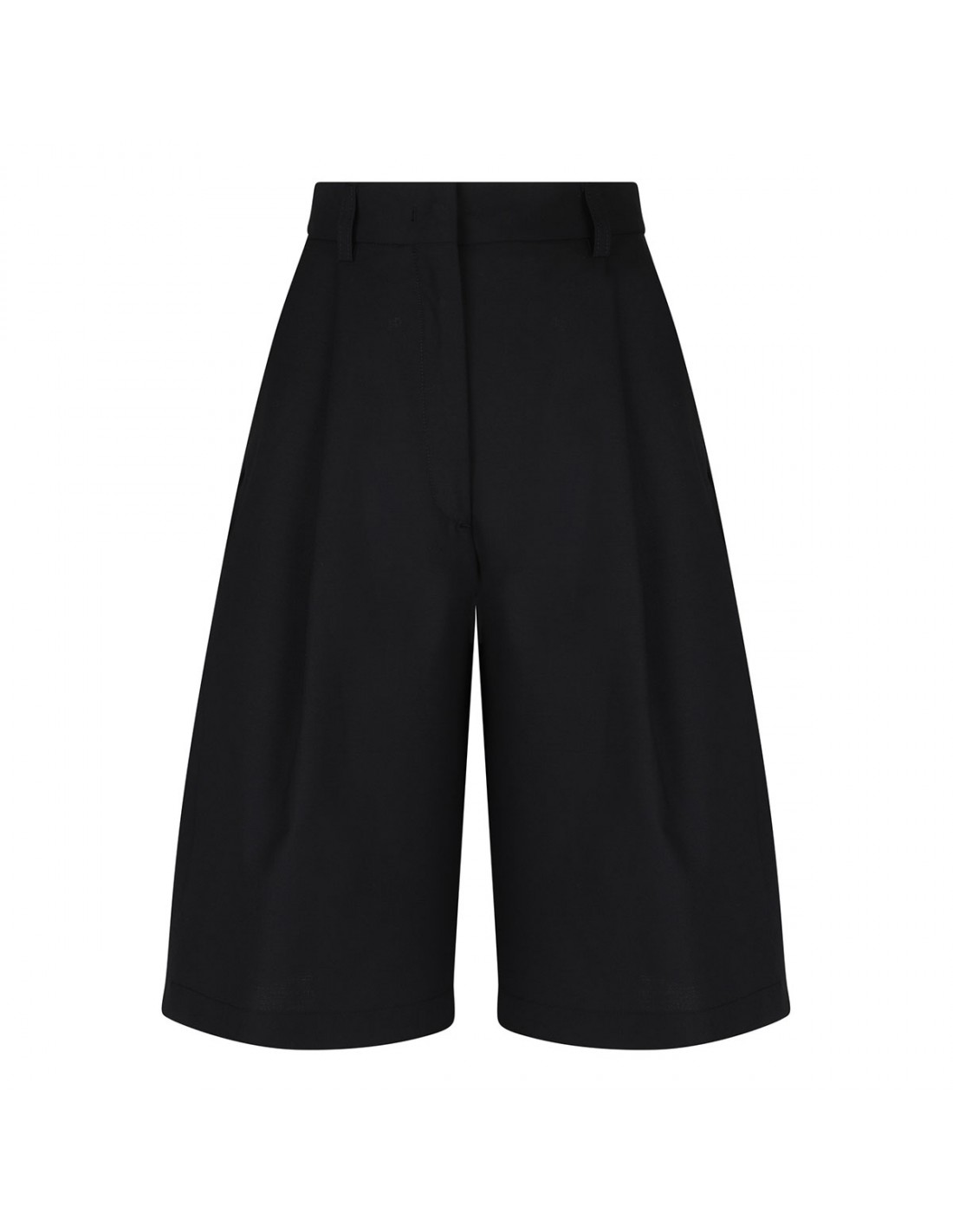 Brenda viscose blend bermuda pants