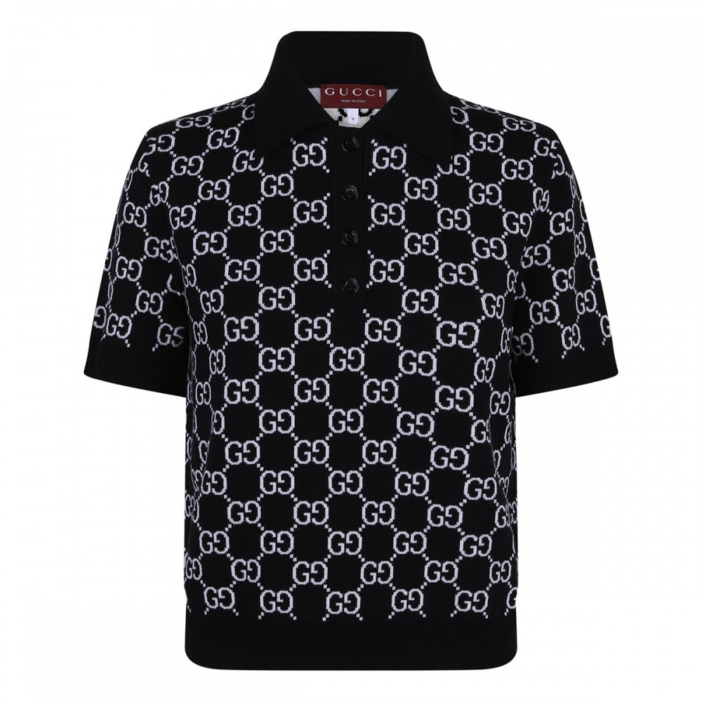 Reversible GG polo shirt