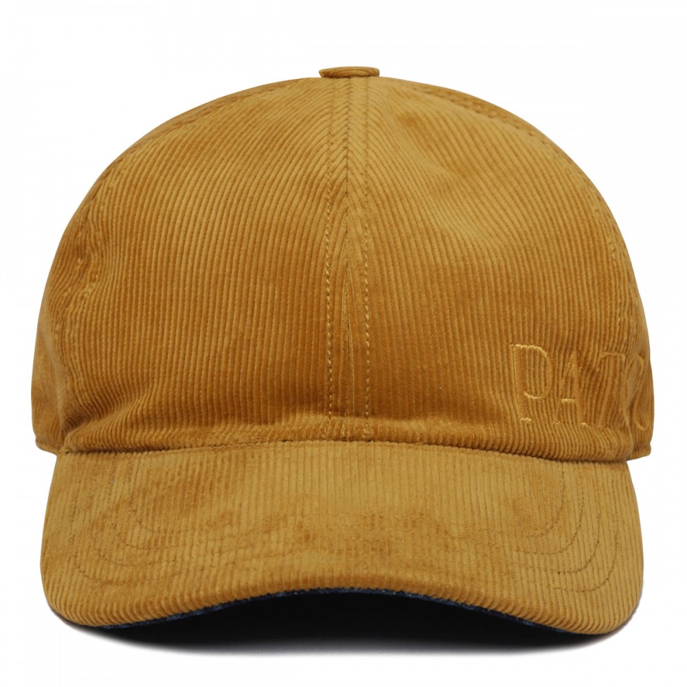 Gold baseball cap