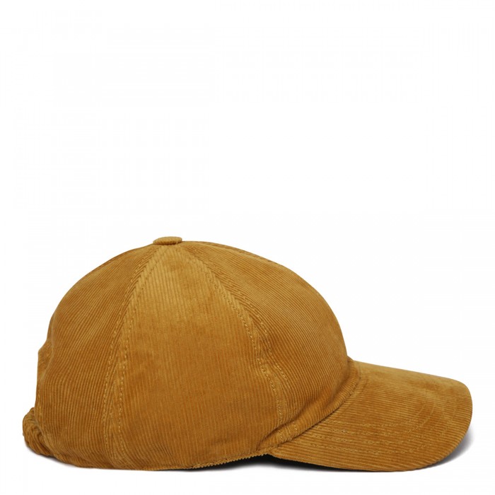 Gold baseball cap