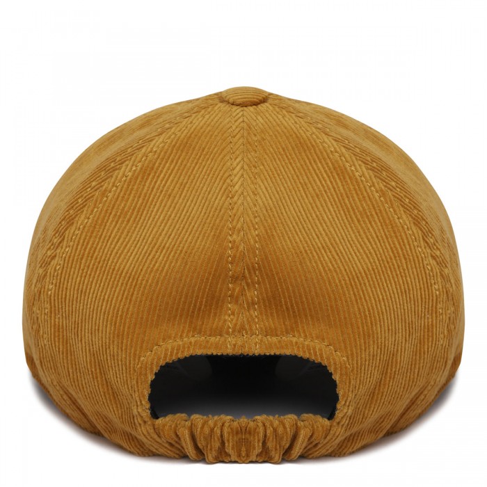 Gold baseball cap