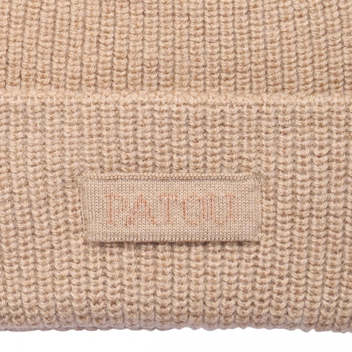 Logo-embroidered beanie