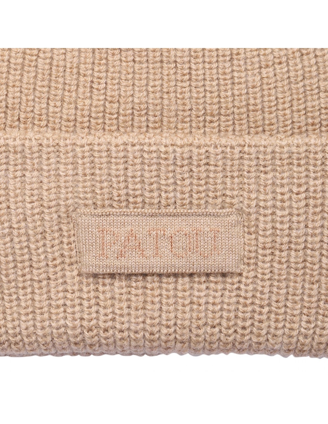 Logo-embroidered beanie