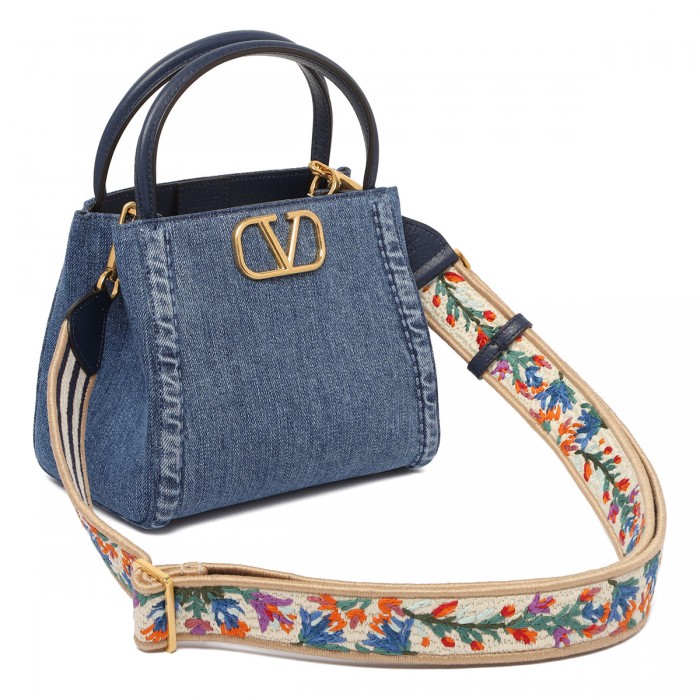 Alltime small denim handbag