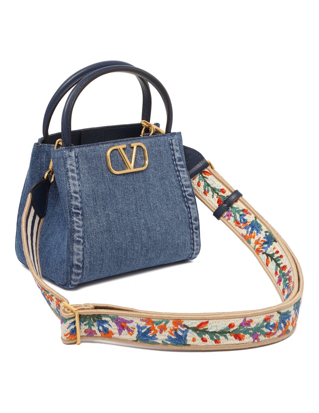 Alltime small denim handbag