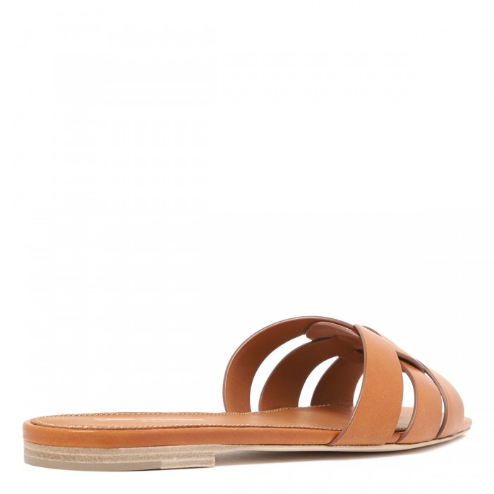 Tribute flat mule sandals