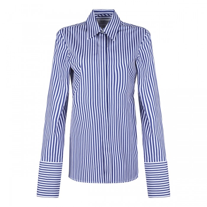 Conio striped poplin shirt