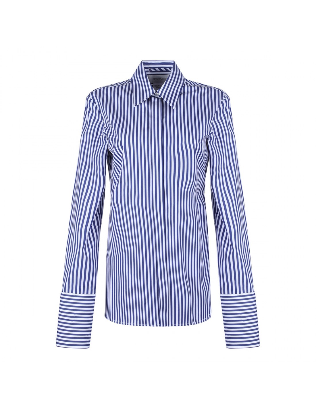 Conio striped poplin shirt