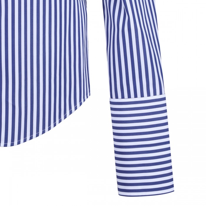 Conio striped poplin shirt